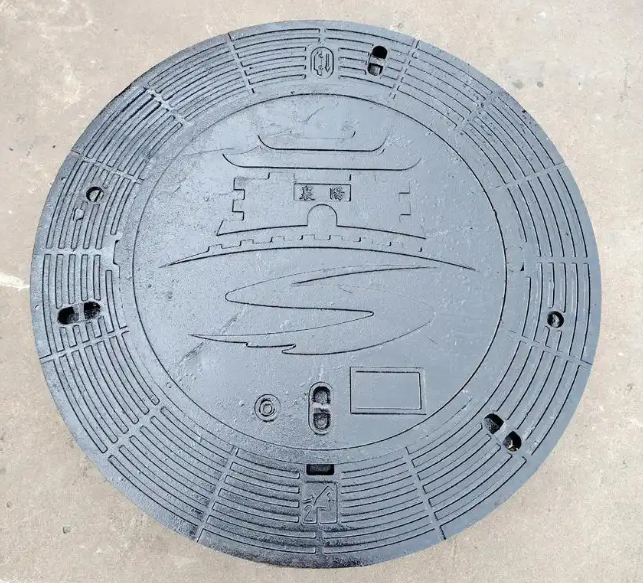 禹王台球墨铸铁井盖定制款展示